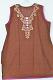 Maroon & Pink Color Cotton Kurti ( 2XL 46 )