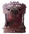 Cut Work Wooden Open Puja Mandir/Temple for Home - 24"