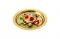 Golden Brass Meenakari Tortoise In Plate Golden Brass Meenakari Tortoise In Plate
