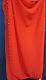 Solid Georgette Golden Metal Beaded Stole Dupatta Chunni #8578