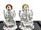 Beautiful Design 999 Pure Silver Ganesh & Lakshmi Statue (#15) Beautiful Design 999 Pure Silver Ganesh & Lakshmi Statue (#15)