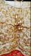 Pretty Cream Blouse w/ Gold Floral Design