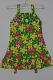 Attractive Green Yellow Pink Cotton Girls Dress