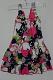 Appealing Black Pink White Cotton Dress for Children Appealing Black Pink White Cotton Dress for Children