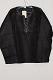 Black Color Polyster Short Kurta w/ Full Sleeves S/XL