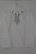 White Polyster Short Ladies Kurta w/ Full Sleeves S-2XL