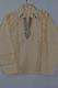 Cream Polyster Short Kurta Top w/ Full Sleeves S-3XL