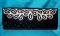 Handmade Black Velvet Wedding Party Wear Clutch Purse Bag