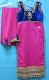 Churidar Pant w/ Long Straight Cut Floor Length Kameez S/M #5975 Churidar Pant w/ Long Straight Cut Floor Length Kameez S/M #5975