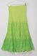 Parrot Green Voil Crushed Skirt Size 30