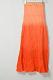 Peach Orange Voil Crushed Skirt Size 40 Or Smaller