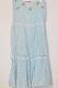 Light Blue Voil Crushed Skirt With Shells Size 30 Light Blue Voil Crushed Skirt With Shells Size 30