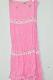 Light Pink Voil Crushed Skirt With Shells Size 30 Light Pink Voil Crushed Skirt With Shells Size 30