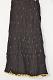 Black Voil Crushed Skirt Size 30