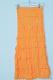 Light Orange Voil Crushed Skirt Size 28