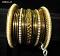 Bangles in Golden Color w/ Filigri Work - Kada Bracelet for Women