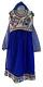 Bold Royal Blue Lehenga & White Floral Choli Girls 4 to 5 Year Bold Royal Blue Lehenga & White Floral Choli Girls 4 to 5 Year