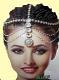 Maatha Patti Gold Tone Golden Stones Crystals Pearl Beads Strings #8682 Maatha Patti Gold Tone Golden Stones Crystals Pearl Beads Strings #8682