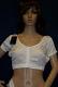 White Crepe Blouse / Choli for Sari M/L/XL #4096 White Crepe Blouse / Choli for Sari M/L/XL #4096
