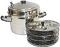 Stainless Steel Idli Cooker Makes 16 to 24 Idlis