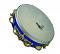 Traditional Design Dafli for Indian Musical Events / Holi / Bhajan (8")
