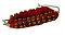 Traditional Design Indian Dance Ghungroo / Ankle Bells 3 LINES / 1 Pair Traditional Design Indian Dance Ghungroo / Ankle Bells 3 LINES / 1 Pair