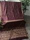 Brown Thread Work Kolkata Saree Brown Thread Work Kolkata Saree
