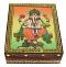 Antique Design Wooden Handcrafted Box w/ Ganesha Picture (5"X4" - SET OF 2) Antique Design Wooden Handcrafted Box w/ Ganesha Picture (5"X4" - SET OF 2)