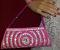 Clutch - Pink Beaded Indian Designer Stylish Purse Clutch - Pink Beaded Indian Designer Stylish Purse