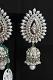 Stylish & Traditional Silver Jhumki Indian Jewelry Earrings