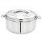Tabakh 11-Liter Stainless Steel Casserole Hot-Pot Food Warmer Serving Bowl Tabakh 11-Liter Stainless Steel Casserole Hot-Pot Food Warmer Serving Bowl