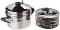 Tabakh HIC-204 4-Rack Stainless Steel Idli Cooker w/ Hawkins Type Stand Tabakh HIC-204 4-Rack Stainless Steel Idli Cooker w/ Hawkins Type Stand