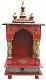 Small Artistic Open Style Savan Wooden Temple (Mandir) 10"X10" Small Artistic Open Style Savan Wooden Temple (Mandir) 10"X10"