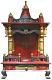 Open Style Handmade Handpainted Savan Wooden Mandir 24"*12"