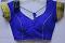 Purple Georgette Stitched Blouse w/ Gold Border S, M, L #38120 Purple Georgette Stitched Blouse w/ Gold Border S, M, L #38120