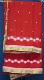 Red Georgette Embroidered Fancy Dupatta Shawl Chunni #6030