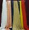 Scarf Georgette Solid Colors Golden Pin Dots Dupatta Chunni #8774