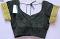 Black Georgette Semi Stitched Choli Bloue (M-L Size)