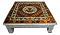 Puja Bajot Wooden Small Chowki Table Sub Lab Chaurang - 18" Puja Bajot Wooden Small Chowki Table Sub Lab Chaurang - 18"