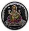 Ganesha 999 Pure Silver Enamel Novelty Color 10 Gram Coin