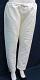 White Spun Silk Ankle Length Straight Trouser Palazzo Pants