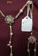 Payal Anklets, Fancy Payal with Toe Finger Indian Jewelry #7051 Payal Anklets, Fancy Payal with Toe Finger Indian Jewelry #7051