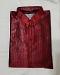 Maroon Printed Raw Silk Kurta Pajama for Men M/L Maroon Printed Raw Silk Kurta Pajama for Men M/L