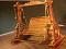 Artistic Maharaja Design Intricately Carved Wooden Swing / Jhula Artistic Maharaja Design Intricately Carved Wooden Swing / Jhula