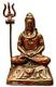Artistic Black Metal Statue of Shankarji in Meditation Pose w/ Trishul 22" Artistic Black Metal Statue of Shankarji in Meditation Pose w/ Trishul 22"