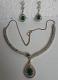 Beautiful Bold Design Stonework Necklace Set w/ Earrings Beautiful Bold Design Stonework Necklace Set w/ Earrings