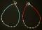 Anklet German Silver with Antique Finish & Bead Work (Set of 2)