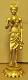Large Artistic Golden Brass Murti Statue of Lord Swami Narayan 24" Large Artistic Golden Brass Murti Statue of Lord Swami Narayan 24"