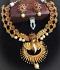 Peacock Antique Golden Necklace and Earrings!!!! Peacock Antique Golden Necklace and Earrings!!!!