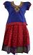 Red and Blue Pattu Pavada / Parikini - Size 18 ( 2yrs to 3yrs) Red and Blue Pattu Pavada / Parikini - Size 18 ( 2yrs to 3yrs)
